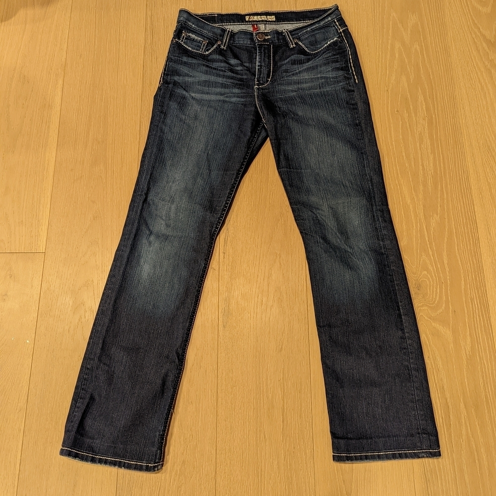 Dark Blue Women's BKE Drew Bootcut Jeans